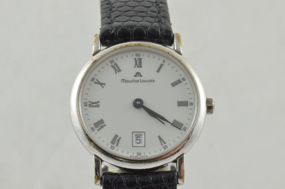 MAURICE LACROIX MIROS DAMEN UHR STAHL QUARZ 80683 28MM ARMBANDUHR