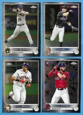 2022 Topps Chrome baseball - base, parallels, inserts - You Pick 'Em