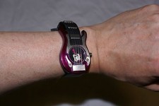 1990's "GIG Wear" Guitar Watch and box. Brand New Original box. Extremely Rare