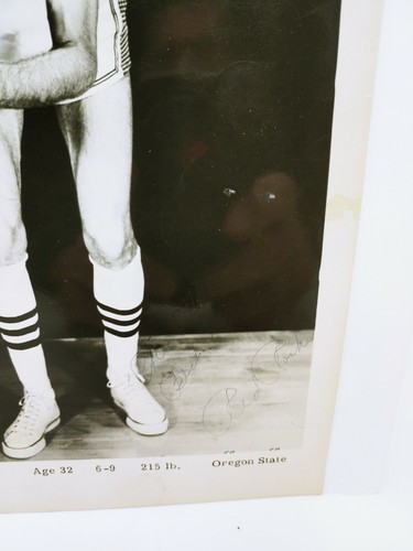 "Vintage 1950er ""rot"" Rocha signiert Syracuse Nationals NBA Foto 8"" x 10" - Bild 2 von 2
