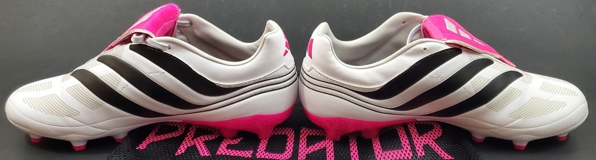 Adidas Predator Presicion.3 FG, White/Black/Pink, Size 8