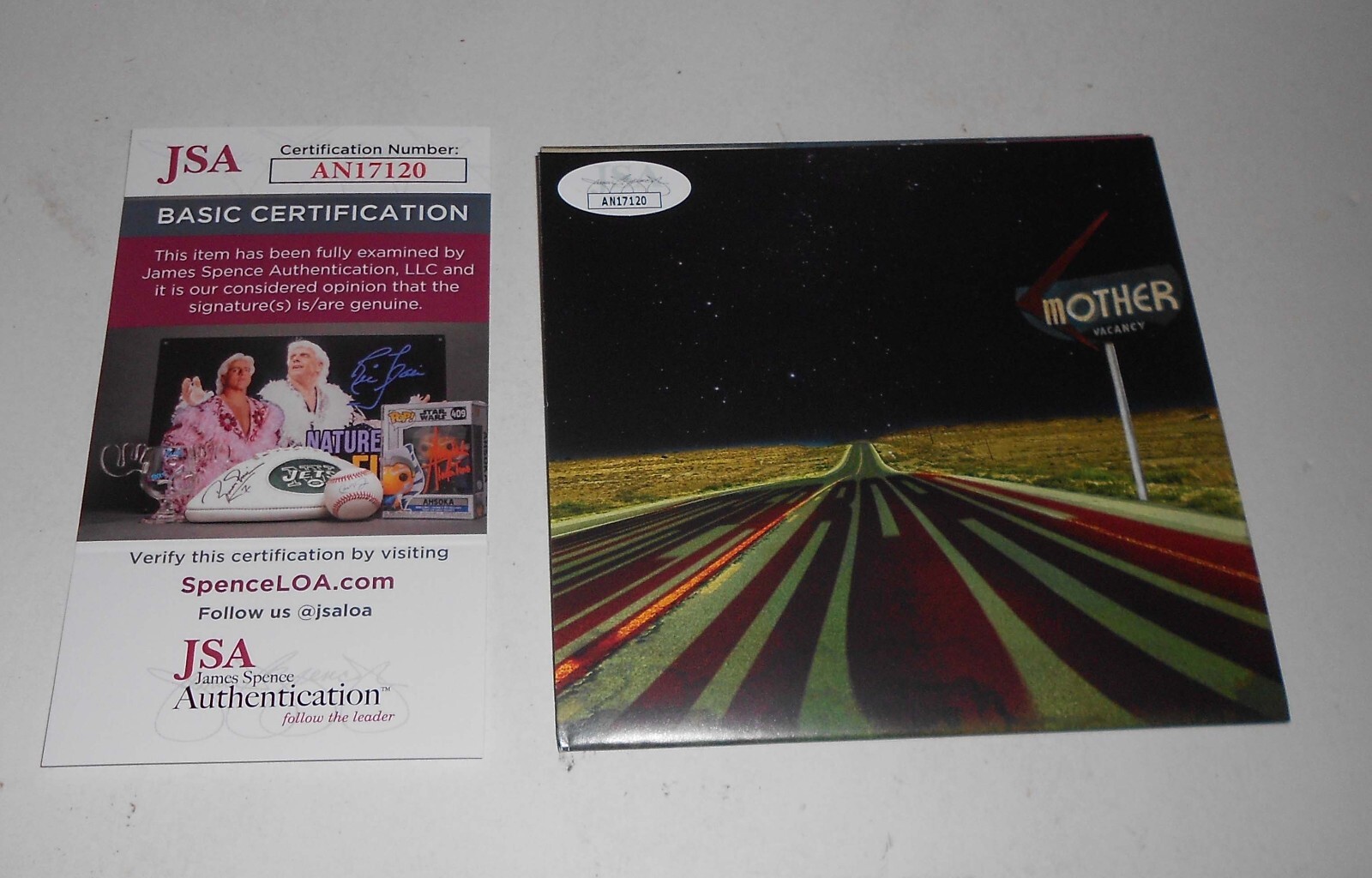 Signed Grace Potter Mother Road CD FRAMED JSA CERT