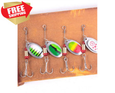 Free Shipping, 13pcs Artificial Fish Lure With Hook, Fish Accessories