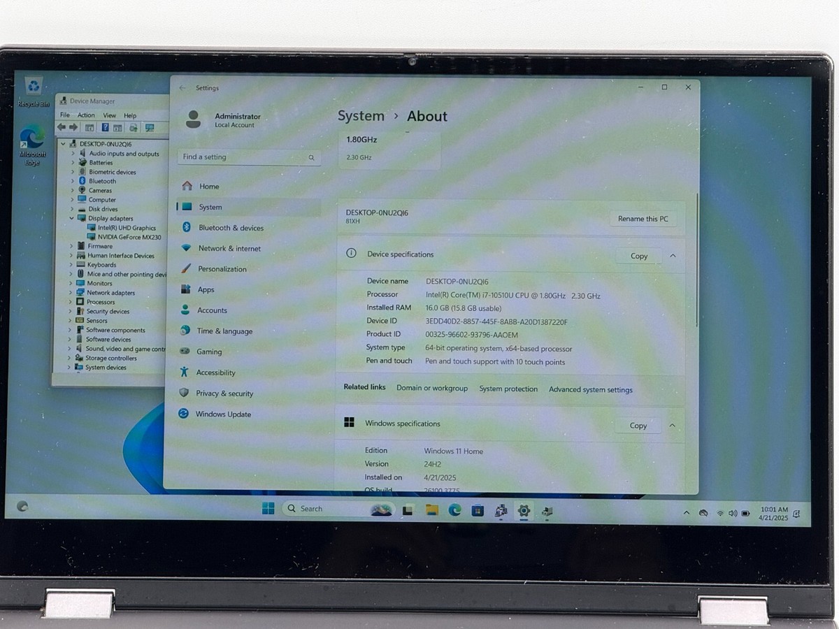 LENOVO IDEAPAD FLEX-15IML 81XH 15.6