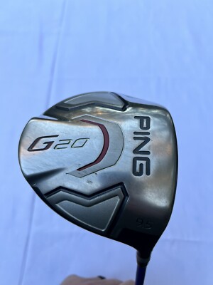 Ping G20 9.5* Driver - Pro Launch  Blue Stiff Flex Shaft.