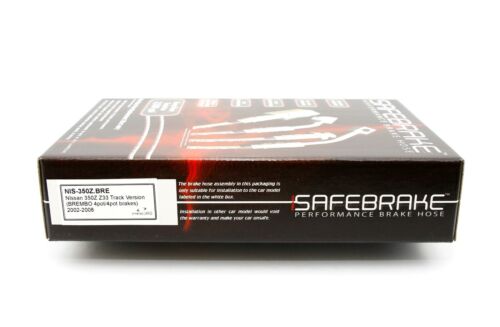 Fits Nissan 350Z Z33 Track Version with BREMBO brakes - SAFEBRAKE Performance - 第 7/12 張圖片