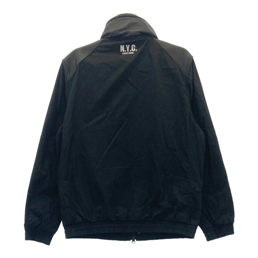 SCHOTT 3112044 Leather Switch Jacket Black M Mens Cotton Nylon | eBay