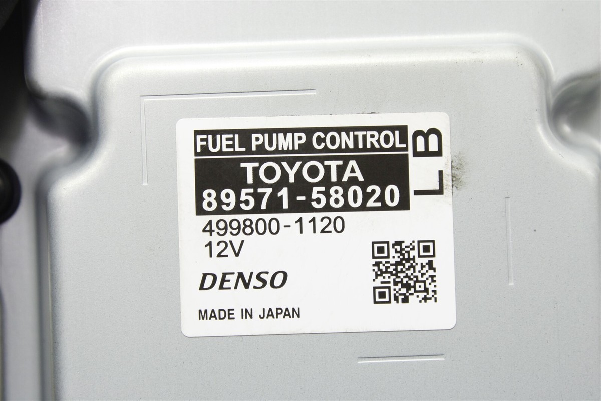 2024 Toyota GR Corolla Fuel Pump Control Module 89571-58020