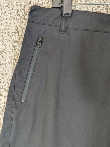 Free World Stretch Hybrid Drawstring Shorts Men’s 32 Black Zipper Pockets - Bild 3 von 16