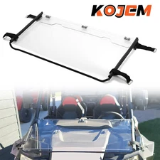 For 14-18 Polaris RZR XP/XP 4 1000 Fold Down Scratch Resistant Front Windshield