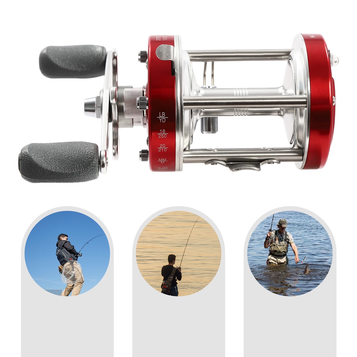 cirdian fishing reel Florida Products CE Pro Spinning Reels While performance pumps through this reels veins Round Baitcasting Reel Freshwater&Saltwater Fishing