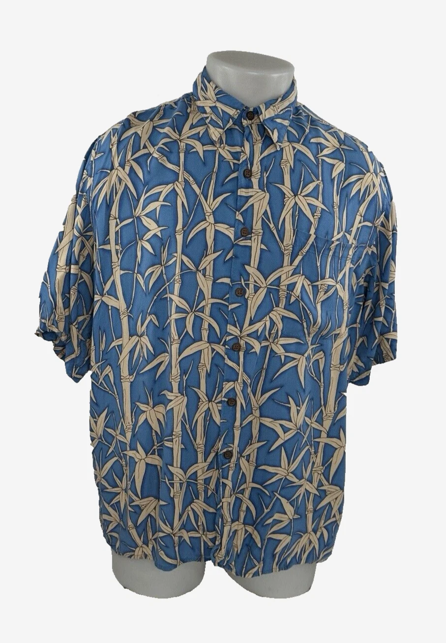 VTG REYN SPOONER - Floral Hawaiian Aloha Mens Lg. Shirt