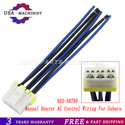 #ad Manual Heater AC HVAC Control Wiring Pigtail For Subaru XV Crosstrek 2012 16 USA $12.99