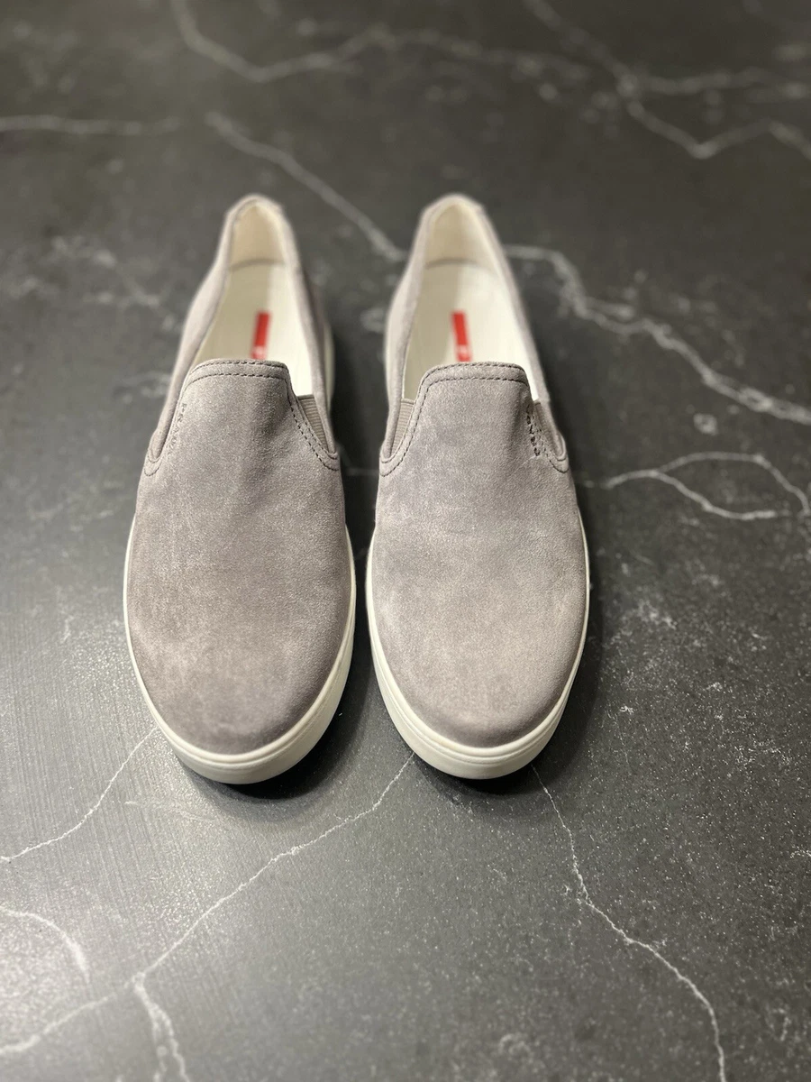 PRADA Gray Suede Athletic Shoes for Women for sale | eBay