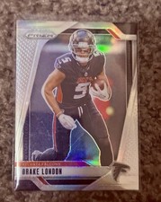 2024 Panini Prizm - Drake London #12 Silver Prizm - Atlanta Falcons
