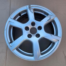 1x Alufelge 15 Zoll 5.5" 5x100 38ET Glanz Schwarz 6C0601025C VW Polo Rim Wheel