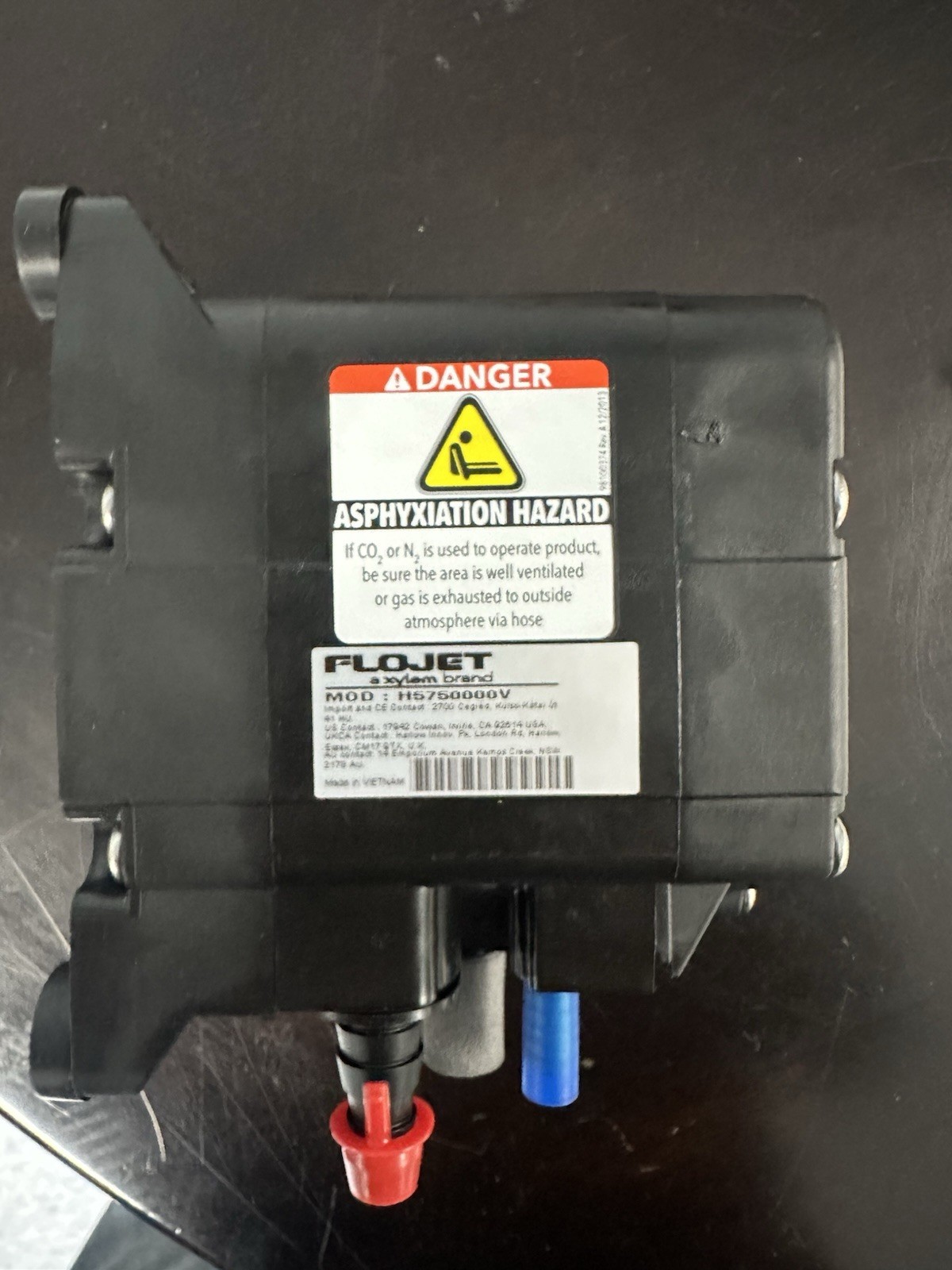 Pump, Flojet Air, 1/2in. , Santoprene 5.5 GPM