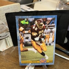 NFL - 1993 Classic Draft Picks Football Roosevelt Potts Rookie Card