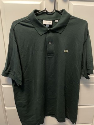Men s Lacoste Classic Fit Forest Green Polo Shirt Size XXL NWOT