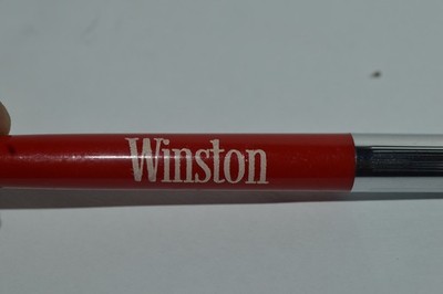 Sheaffer Reminder Clip WINSTON Cigarettes Promotional Ballpoint Pen  USA 1970s
