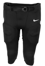 Nike Youth Padded Football Pant Boys Medium Black Dri Fit EUC Recruit Integrate