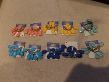 Acrylic Beads, 1 1/2", Darice, Jewelry Designer, 10 Single Packs, Colors, New