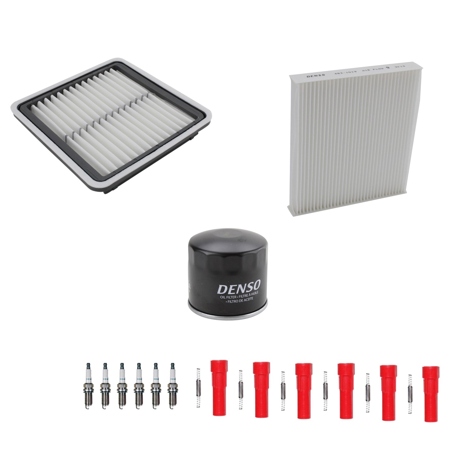 Denso Tune Up Kit 6 Spark Plugs  Boots Kit for Tribeca 3.6L H6 FI EZ36D W10