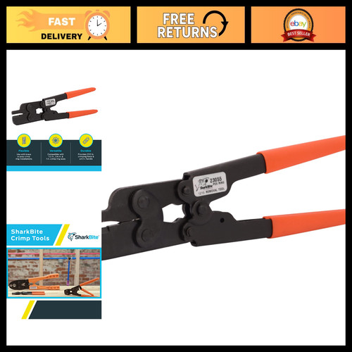 PEX Crimp Ring Removal Tool for 1/2", 3/4", 1" Copper Rings - Plumbing Fittings,