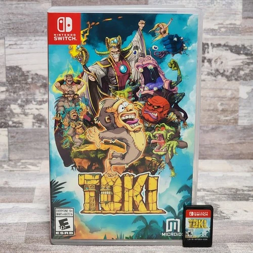 Toki - Nintendo Switch - Complete CIB Tested Working