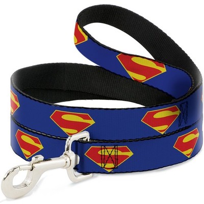 Dog Leash DC League of Super-Pets Superman Shield Logo Blue/Red/Yell (US IMPORT)