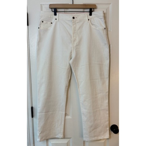 Raleigh Denim Alexander Jeans White Handcrafted North Carolina, Mens Size 40