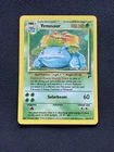 Pokemon TCG Venusaur Holo Card WOTC Base Set 2, Rare Vintage, 18/130 unlimited
