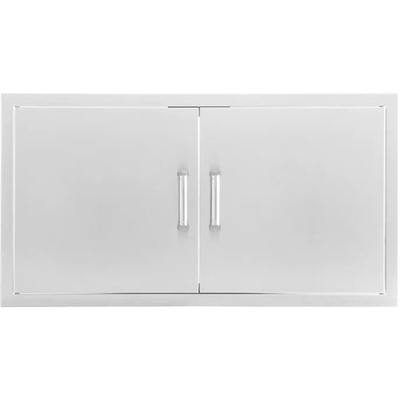 #ad #ad 40 in Contempo Traditional Stainless Steel Double Access Door by BBQGuys $351.99