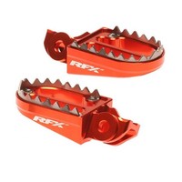 RFX Pro Series Shark Teeth FußRasten - Orange KTM / 350 EXC-F SIX Days / 350 EX