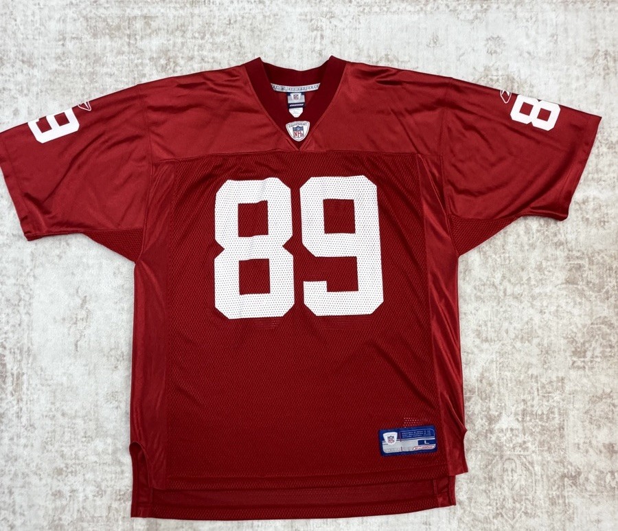 David Boston #89 Arizona Cardinals NFL Reebok Ohio State Jersey L mens