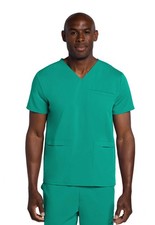 Teal Cherokee Atmos Scrubs Mens V Neck CK719A TLB