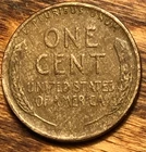 1941 Lincoln Wheat Cent Streaky Double Sided Woody Improper Alloy Mix Error
