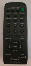 Sony RM-SMG1 Audio System Remote Control Genuine