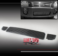 05 06 07 08 09 Front Bumper Lower Polished Billet Grille Grill 3pcs Set Bolton