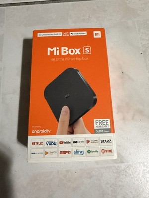 Xiaomi Mi Box S MDZ-22-AB Android TV 4K HDR Streaming Media Player 1st Gen 2018