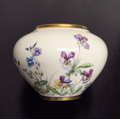 K&A Krautheim Selb Bavaria Vase  Wiesengrund & Bergeshöh n    Vintage 50er Nr.27