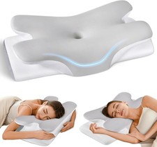 Neck Pillow for Pain Relief -Ergonomic Side Sleeper Pillow for Sleeping, Contour