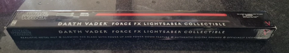 Star Wars 2007 Darth Vader Lightsaber Replica Lucas Films Force Fx - Image 2 of 4