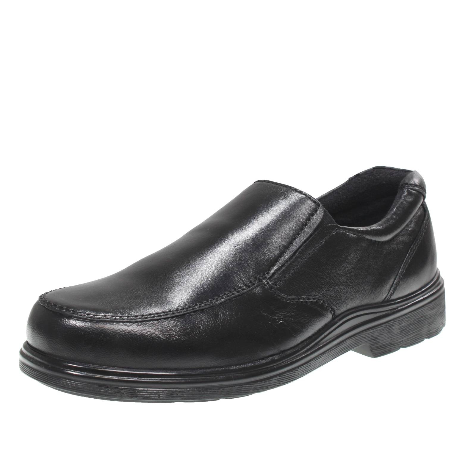Bolzoni  Enrico Bolzoni schwarze Lederhalbschuhe - Größe 45 [30,3 ]