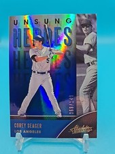 2021 Panini Absolute - Unsung Heroes Corey Seager #UH-7 Spectrum Blue /149