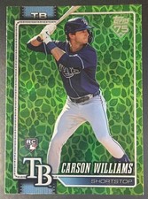 2026 Topps Carson Williams #25 Holiday Rays