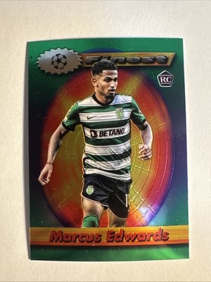 Topps Finest Marcus Edwards 10 Sporting