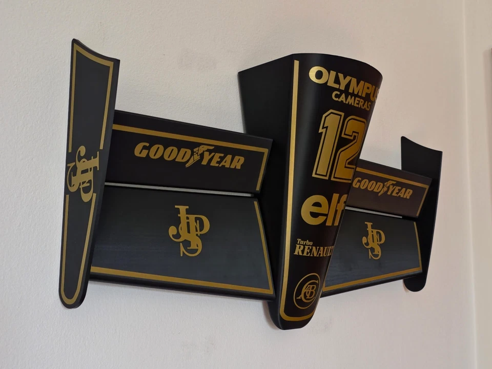 Ayrton Senna F1 Lotus Renault 97T Ala Frontale 1:3  57x30.5x14 cm - Immagine 4 di 4