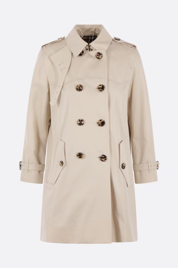 BURBERRY Summerside Beige Gabardine Short Trench Coat New & Authentic