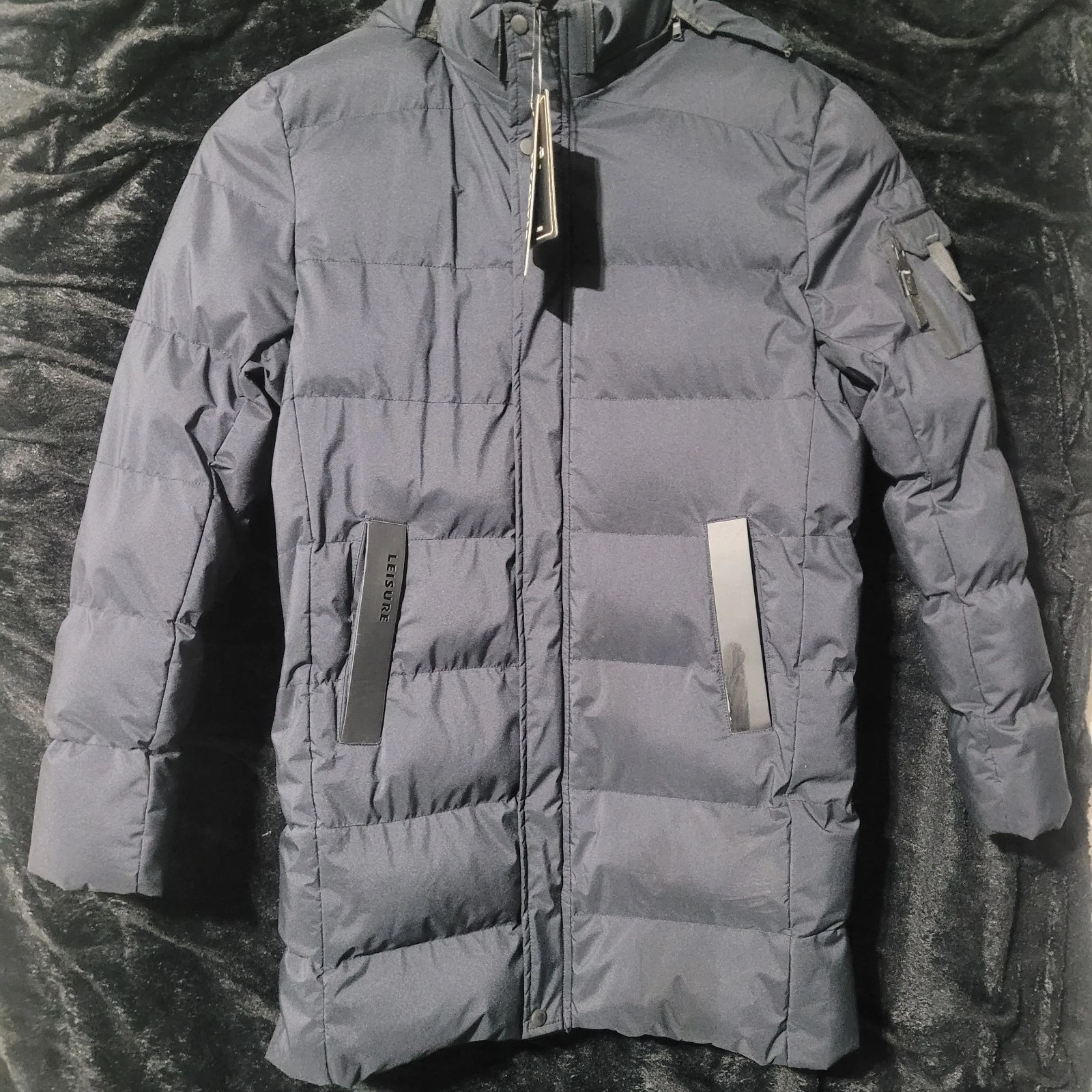 Drakyia Mens 7XL Winter Puffer Coat w/ Removeable Hood NWT